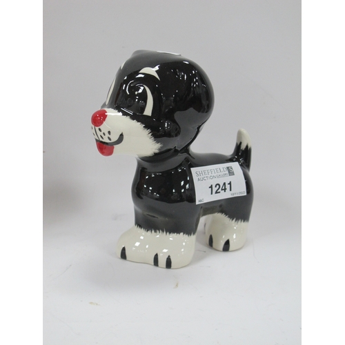 1241 - Lorna Bailey - Bengo the Dog, 12cm high.