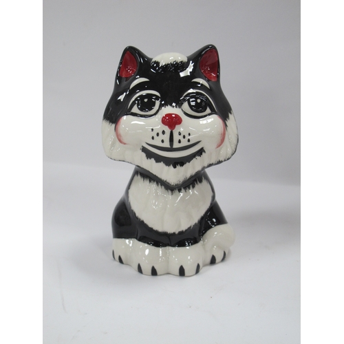 1247 - Lorna Bailey- Tex the Cat, 23.5cm high.