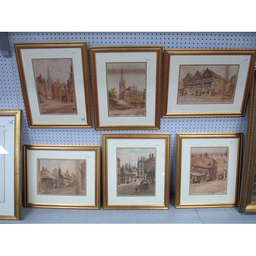 1438 - L. Fennell Set of Six XX Century Prints of Wakefield, etc.