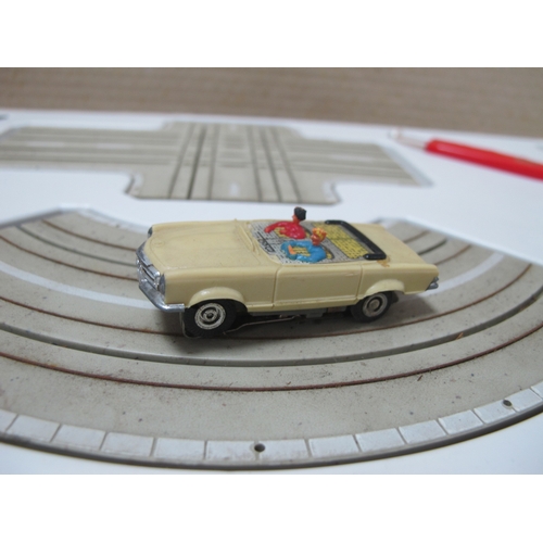 650 - Slot car interest to include Faller #4003 Auto Motor Und Sport set comprising of two slot cars, trac... 