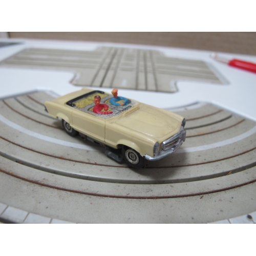 650 - Slot car interest to include Faller #4003 Auto Motor Und Sport set comprising of two slot cars, trac... 