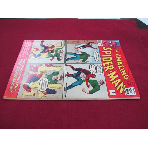 925 - Amazing Spider-Man #4 / no 4 Marvel Comic, 1963 9d, First appearance of The Sandman, Good vibrant co... 