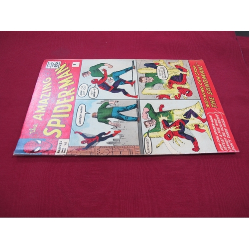 925 - Amazing Spider-Man #4 / no 4 Marvel Comic, 1963 9d, First appearance of The Sandman, Good vibrant co... 