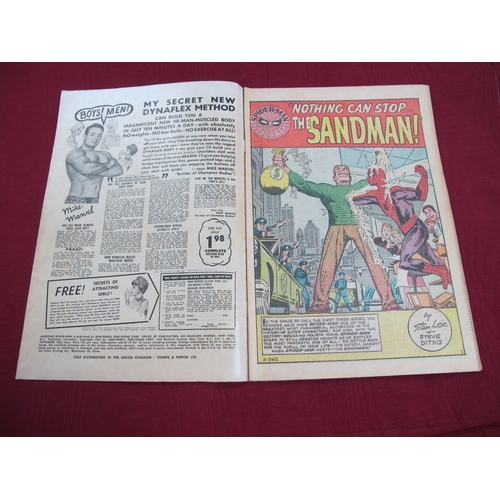 925 - Amazing Spider-Man #4 / no 4 Marvel Comic, 1963 9d, First appearance of The Sandman, Good vibrant co... 