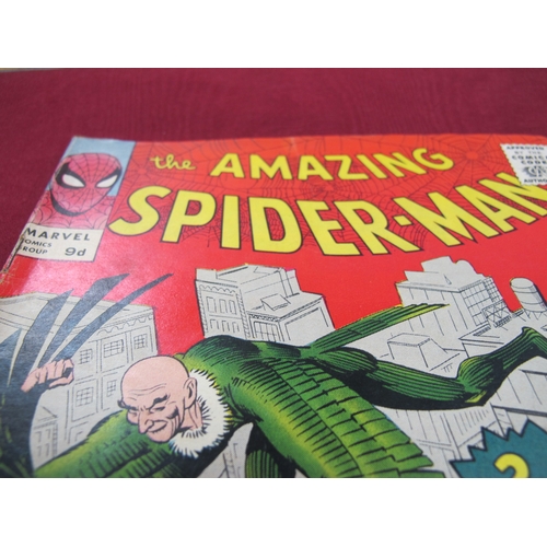 926 - Amazing Spider-Man #2 / No 2 Marvel Comic, 1963 9d, First appearance of The Vulture, Good vibrant co... 