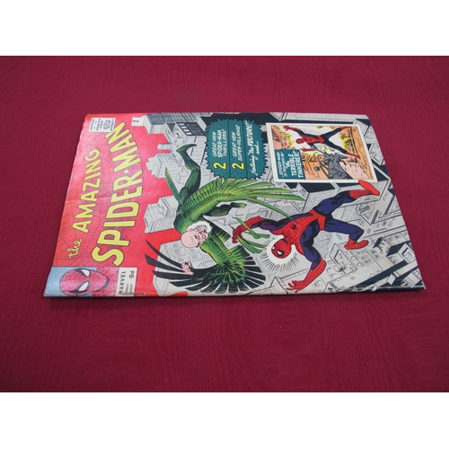 926 - Amazing Spider-Man #2 / No 2 Marvel Comic, 1963 9d, First appearance of The Vulture, Good vibrant co... 