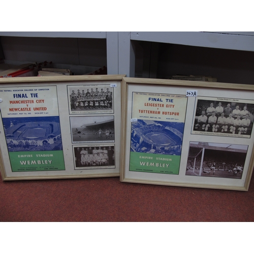 347A - Rosettes - 1968 F.A Cup Final - Everton and West Brom, 1972 England and West Germany, 1955 and 61 Cu... 