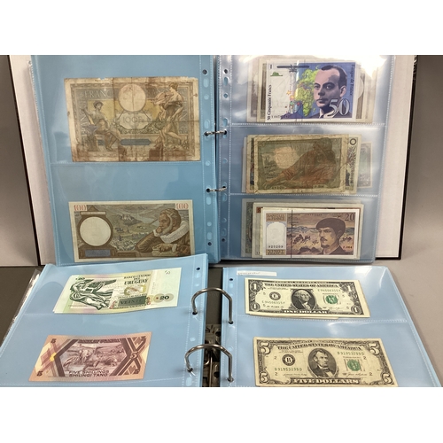 29 - Collection Of Over Two Hundred And Twenty World Banknotes, includes USA, Netherlands, France, Nigeri... 