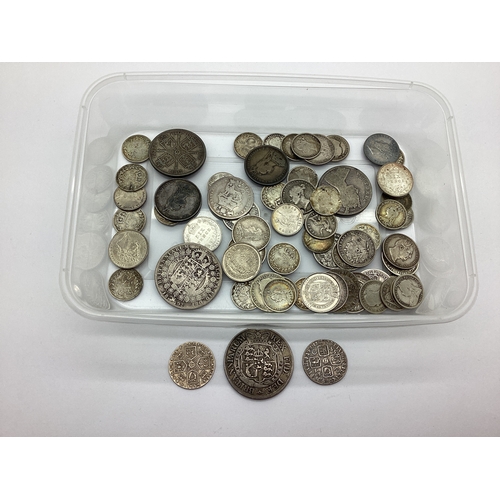 80 - Collection Of GB XVIII And XIX Century Silver Coins, includes a 1758 George II Sixpence, 1787 George... 