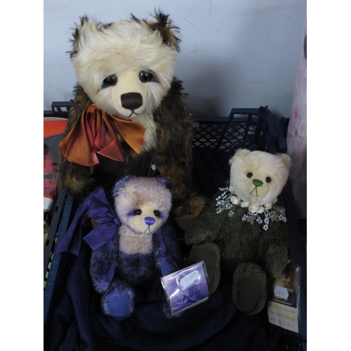 355 - Three Collectable Teddy Bears by The Cotswold Bear Co. to include Cub Collection Bramble Limited Edi... 