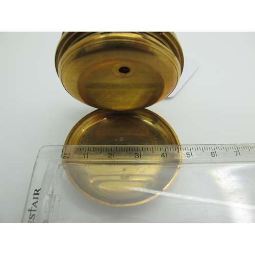 249 - Hansons Patent Chronometer Huddersfield; A Victorian 18ct Gold Cased Openface Pocket Watch, the sign... 