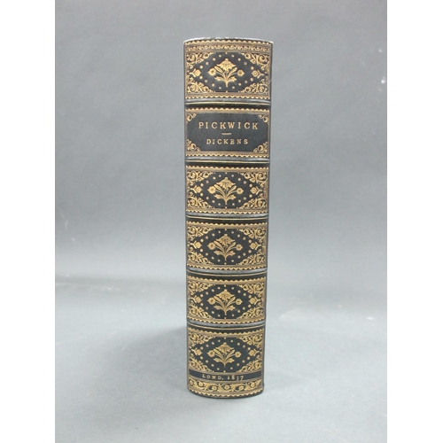 1280 - Dickens [Charles}: 'The Posthumous Papers of The Pickwick Club', with plates by Phiz, pub by Chapman... 