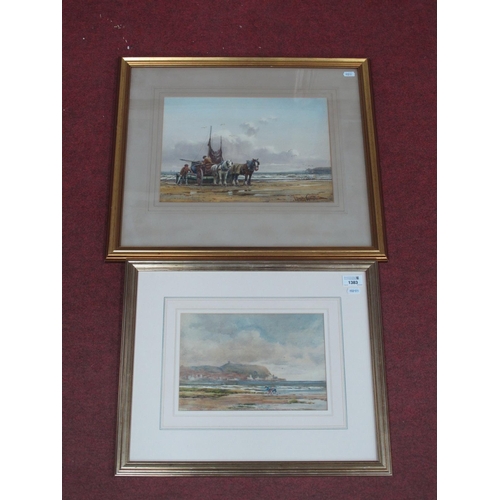 1383 - GEORGE HAMILTON CONSTANTINE (Sheffield Artist, 1878-1967) *ARR 
Sandsend, watercolour, signed and ti... 