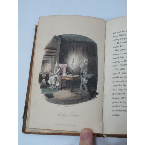 1272 - Dickens [Charles}: A Christmas Carol in Prose, A Ghost Story of Christmas, illus by John Leech, pub ... 