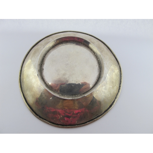 16 - A Chinese Circular Dish, with engraved rural dwelling, on plain rim base, stamped character mark, 10... 