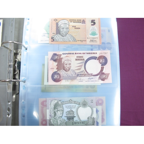 29 - Collection Of Over Two Hundred And Twenty World Banknotes, includes USA, Netherlands, France, Nigeri... 