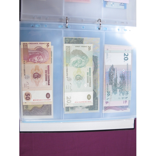 29 - Collection Of Over Two Hundred And Twenty World Banknotes, includes USA, Netherlands, France, Nigeri... 