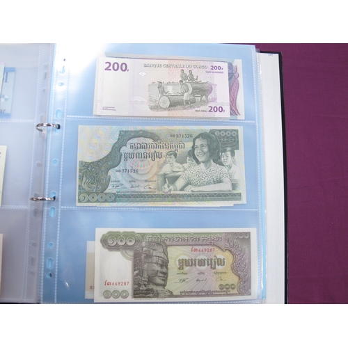 29 - Collection Of Over Two Hundred And Twenty World Banknotes, includes USA, Netherlands, France, Nigeri... 