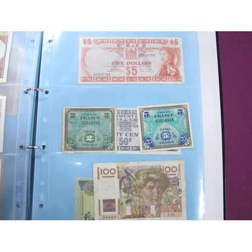 29 - Collection Of Over Two Hundred And Twenty World Banknotes, includes USA, Netherlands, France, Nigeri... 