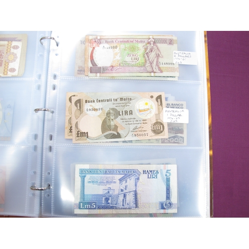 35 - Collection Of Over One Hundred And Sixty World Banknotes, includes Hong Kong, Germany, Malawi, Korea... 