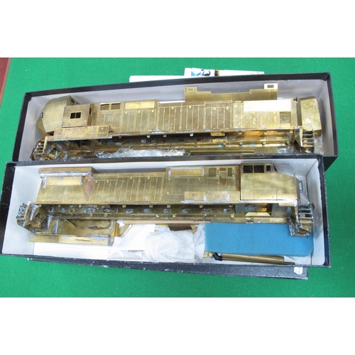 315 - Two Gilmaur 'O' Gauge/7mm Part Built U.S.A Outline, 