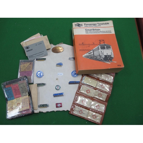 341 - Twelve Enamel Railway Badges, of interest a L.N.E.R Engineman Brass Example, plus a Great Britain 05... 