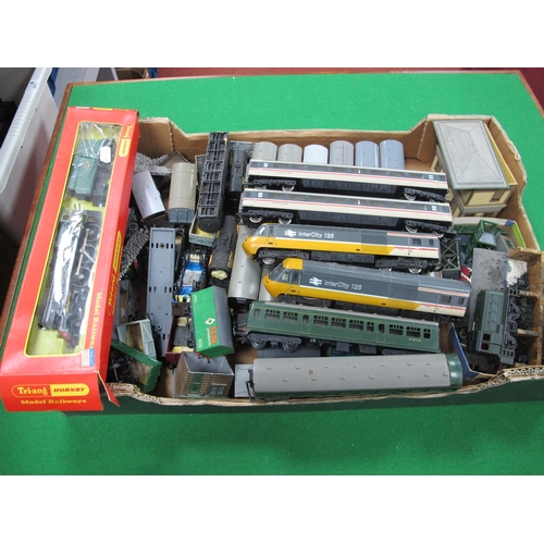 379 - A Quantity of 'OO'Gauge/4mm Triang/Hornby Unboxed Railway items, comprising approximately twenty-two... 