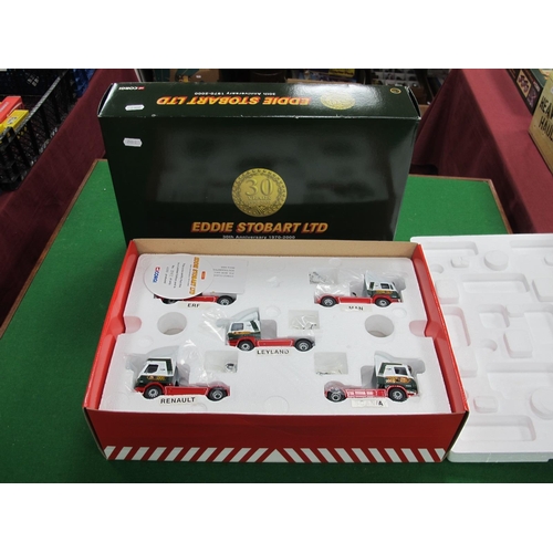 550 - Corgi #76901 1:50th Scale Eddie Stobart LTD 30th Anniversary 1970-2000 set containing Five Tractor U... 