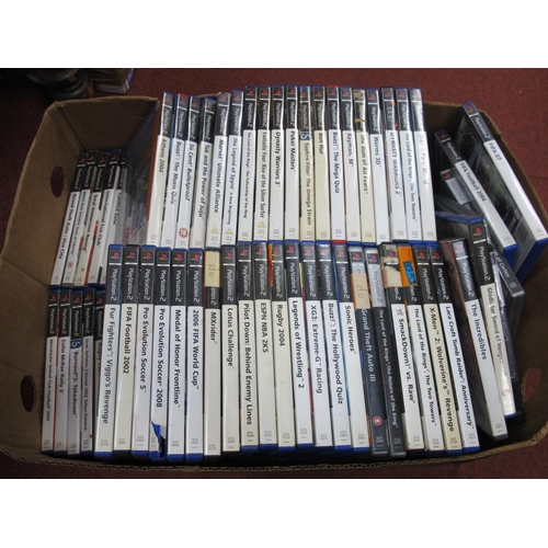 575 - Approximately One Hundred Sony PlayStation 2 (PS2) Games to include Sonic Heroes, Grand Theft Auto I... 