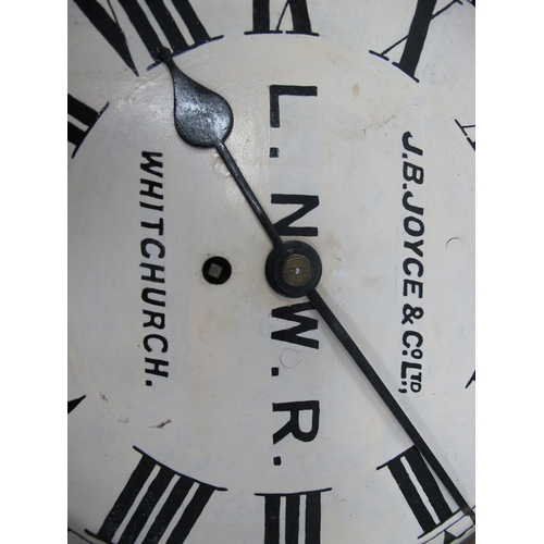 343 - L.N.W.R Railway Clock, 