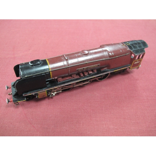 637 - Hornby Dublo 'OO' Gauge/4mm Unboxed Three Rail Duchess Class 4-6-2 