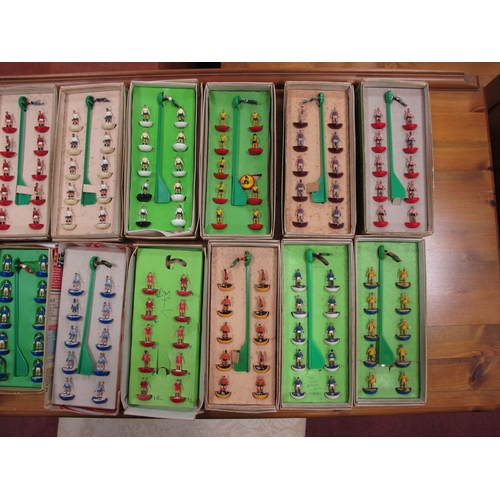 1067 - Subbuteo - approximately four teams including Scotland, Middlesborough, Tottenham, Wolves, Brighton,... 