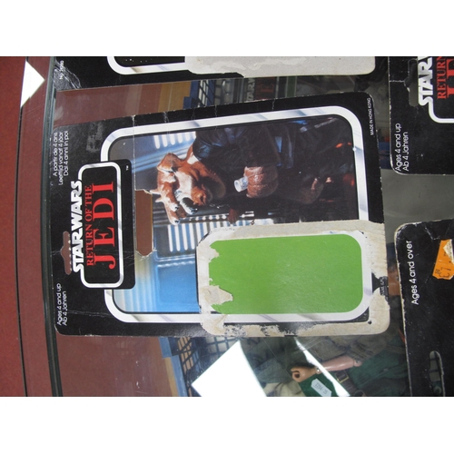 633 - Eighteen Original Star Wars Trilogy Plastic Action Figures to include Lando Calrission, Nien Numb, T... 