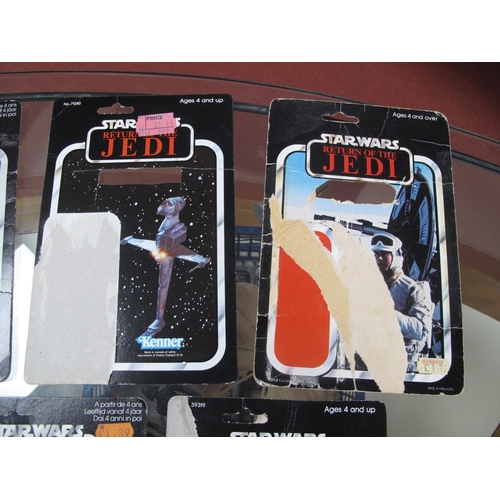 633 - Eighteen Original Star Wars Trilogy Plastic Action Figures to include Lando Calrission, Nien Numb, T... 