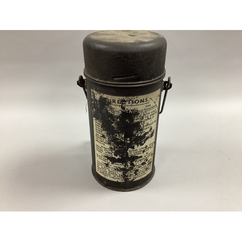 750 - World War II British Army Style Thermos Flask, 1945 on base (no military broad arrow noted).