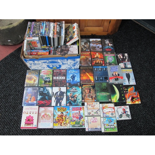 1009 - D.V.D.'s - Harry Potter, Skyfall, Hugo, Game of Thrones, etc:- One Box