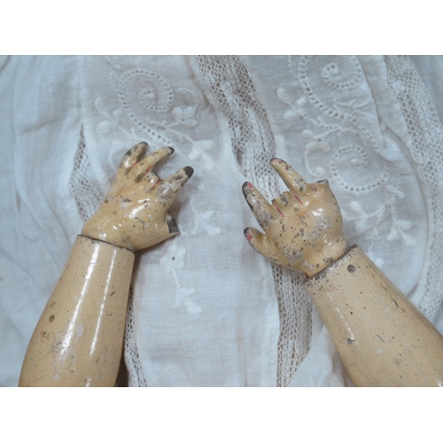 1129 - Two Bisque Headed Open Mouthed Composition Dolls to include; Kestner Mould No. 136.6 20, 20 Inches i... 