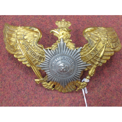 794 - WW1 Prussian Helmet Plate.