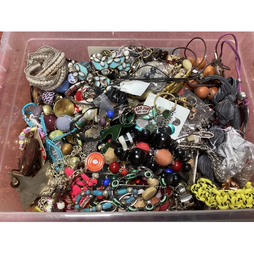 68 - A Mixed Lot of Assorted Costume Jewellery :- One Box