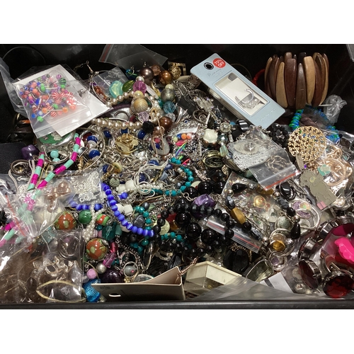 69 - A Mixed Lot of Assorted Costume Jewellery :- One Box