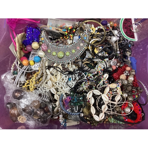 70 - A Mixed Lot of Assorted Costume Jewellery :- One Box