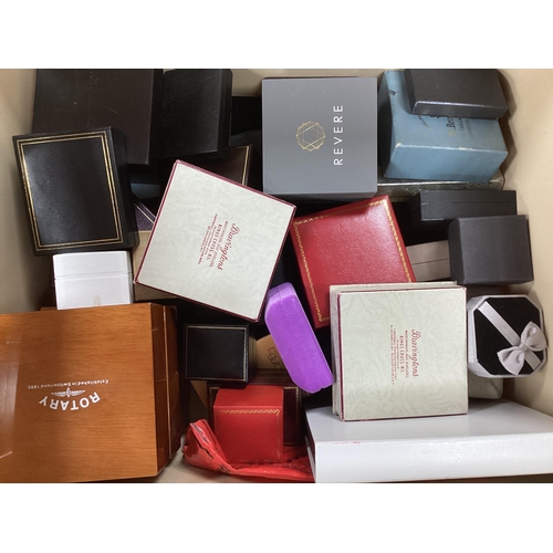 72 - Collection of Assorted Jewellery and Watch Boxes, (empty).