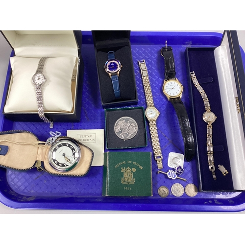 80 - Modern Ladies Wristwatches, including Rotary, Sekonda, Limit; gent's Sekonda wristwatch; Ingersoll p... 