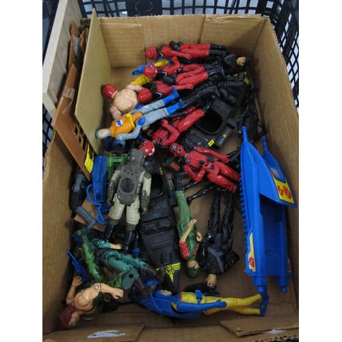 365A - A Quantity of Action Force Plastic Figures, accessories, plus other figures.