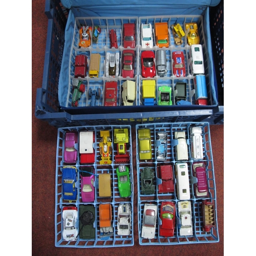 383 - Forty Eight Matchbox 1-75 Series and similar Diecast Model Vehicles, Presented in a Matchbox Collect... 