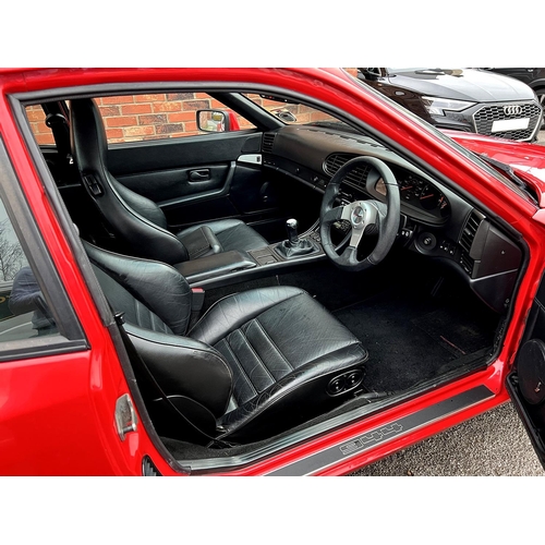 1000 - [J974 BVF]1991 Porsche 944 S2 Coupe, in Guards Red, Black leather interior. 3 litre 16-valve I4 208b... 