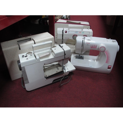 1031 - Sewing machines to include Riccar, Toyota and Brother electronic comoal ace. Untested sold only for ... 