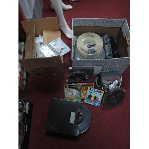 1038 - 8mm quality Cine/projector, slide projector along with five films and a large quantity of slides plu... 