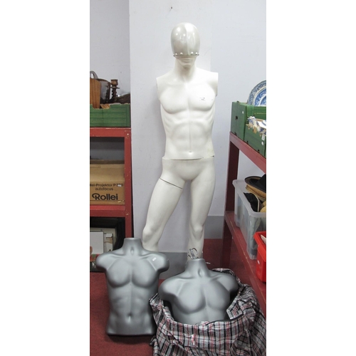 1043 - Torso Coat Hangers, Ping golf bag, mannequin digital monkey.