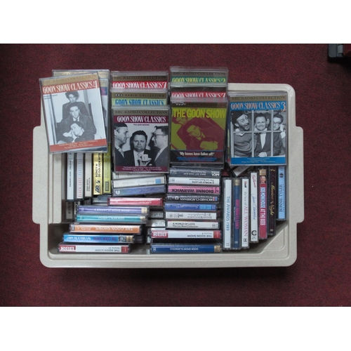 1113A - Audio Cassettes, approximately 100, pop, easy listening, and comedy releases, including a collection... 